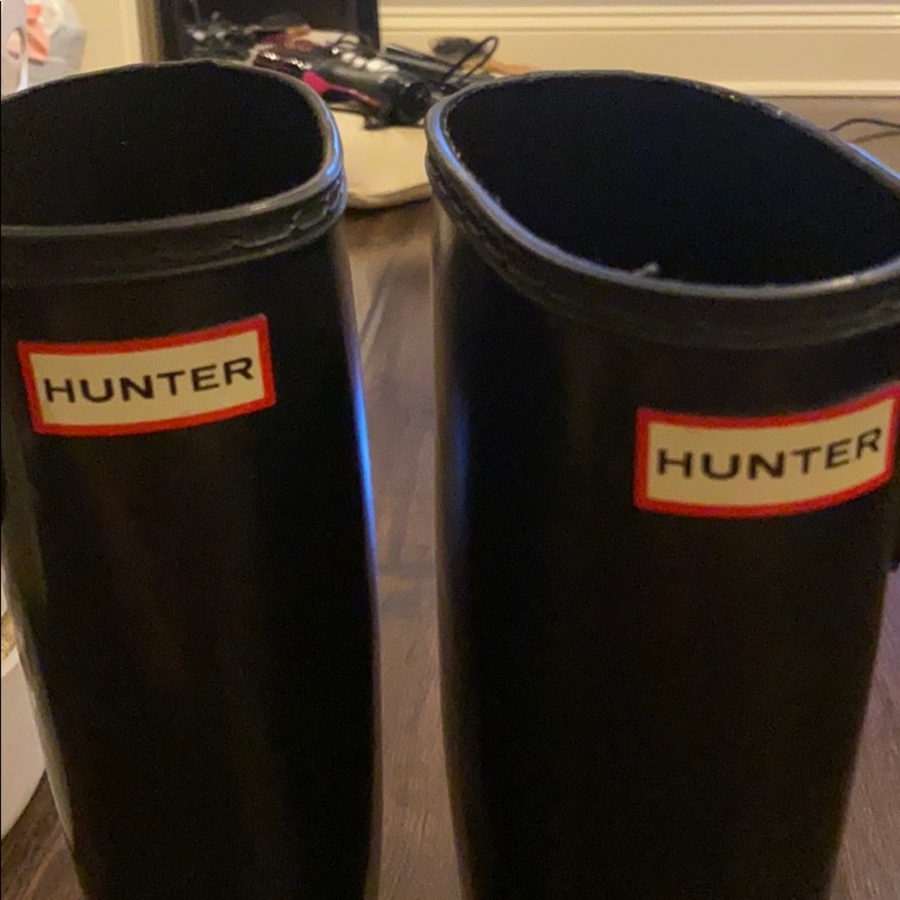 Black Hunter rain boots - Picture 3 of 3